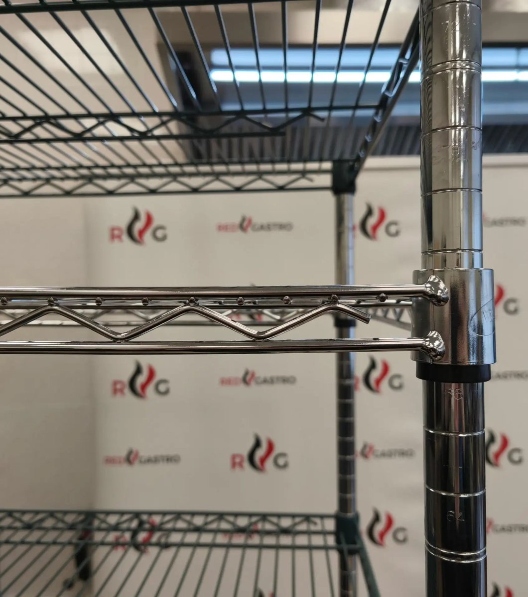 Стеллаж VX-S 457х1372х1895/4 Chrome Plating