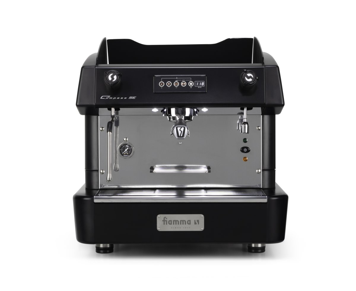 Кофемашина автомат, 1 группа FIAMMA COMPASS 1 SE TC BLACK